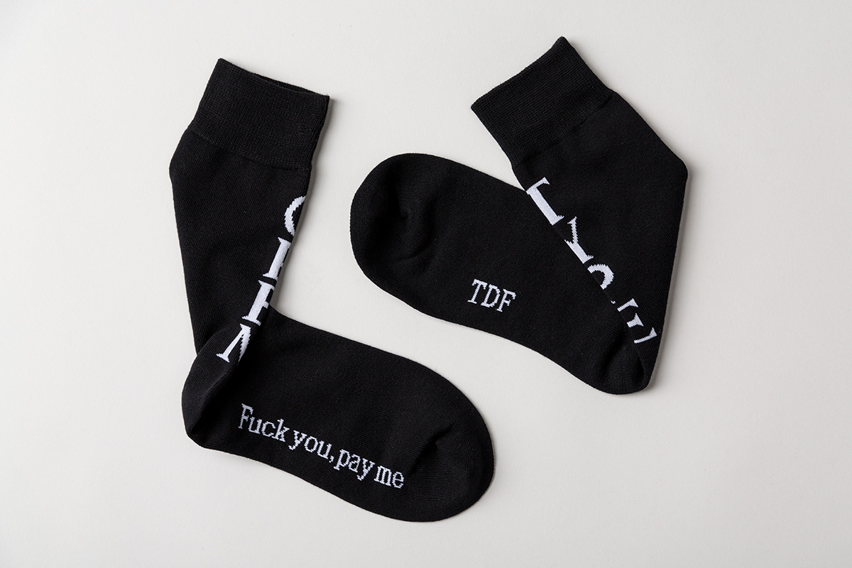 OpenType Socks – Collaboration with TDF <br>SOLD OUT